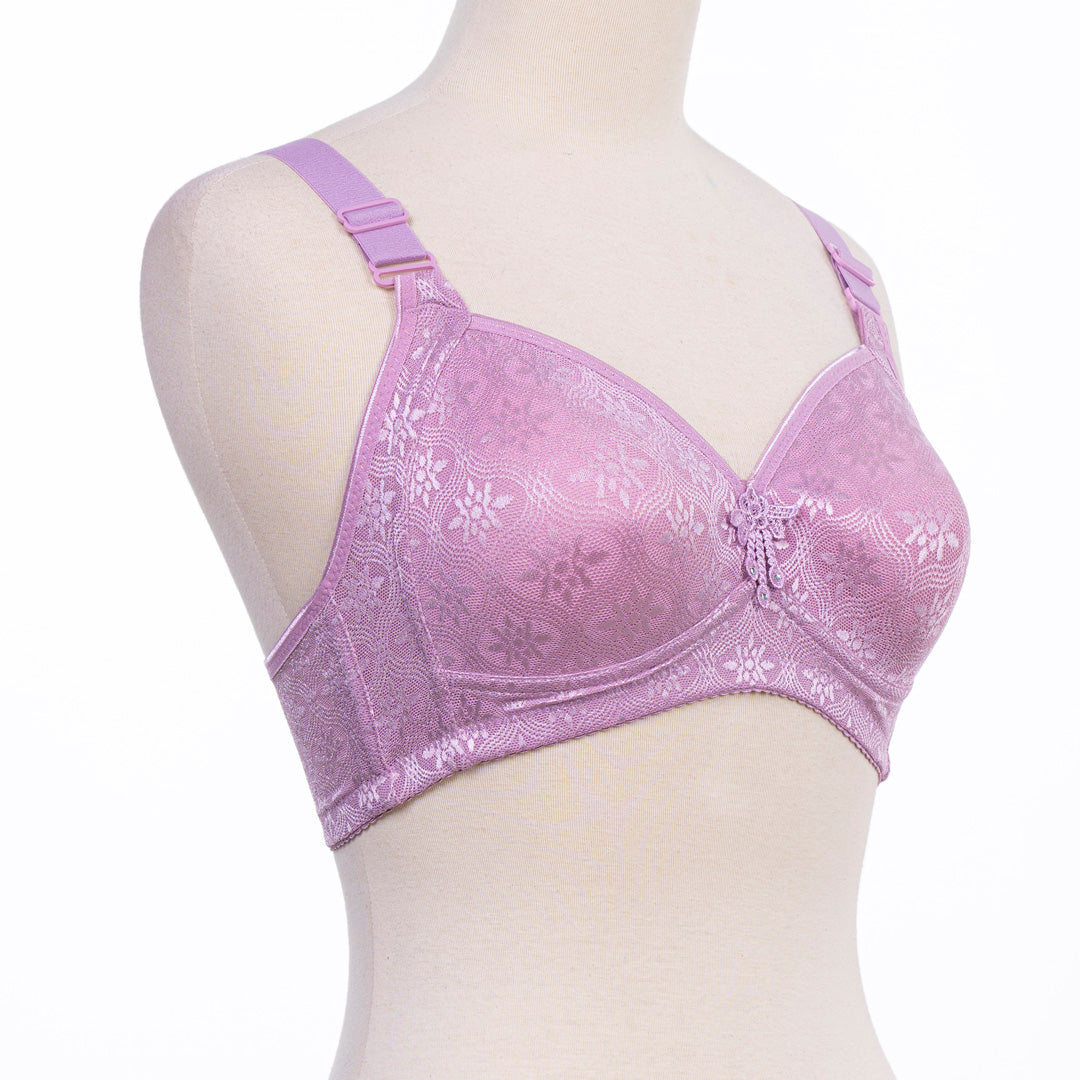 Lightly Padded Non Wired Bra-3341