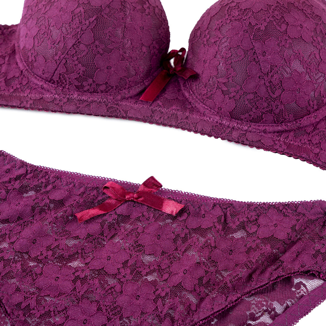 Belleza Lingerie Wire Padded Bra Set 763